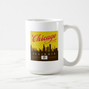 Chicago Illinois Skyline Kaffeetasse