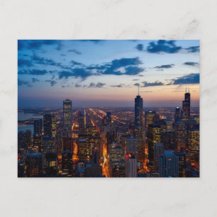 Chicago, Illinois, Skyline Postcard Postkarte