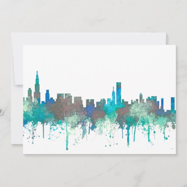 Chicago Illinois Skyline-SG-Dschungel (Vorderseite)