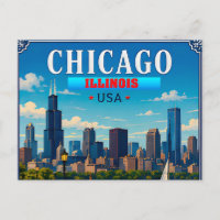 🌆 Chicago Illinois Skyline Urlaubserinnerung