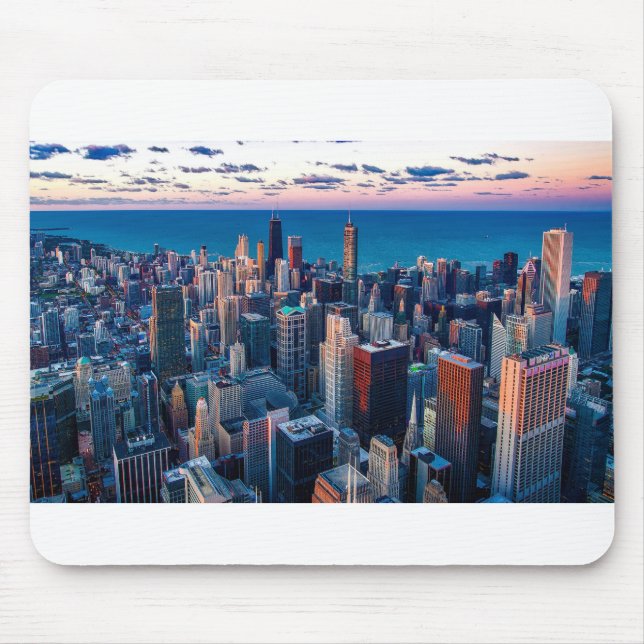 Chicago Illinois Skyline USA - Chicago am Mousepad (Vorne)