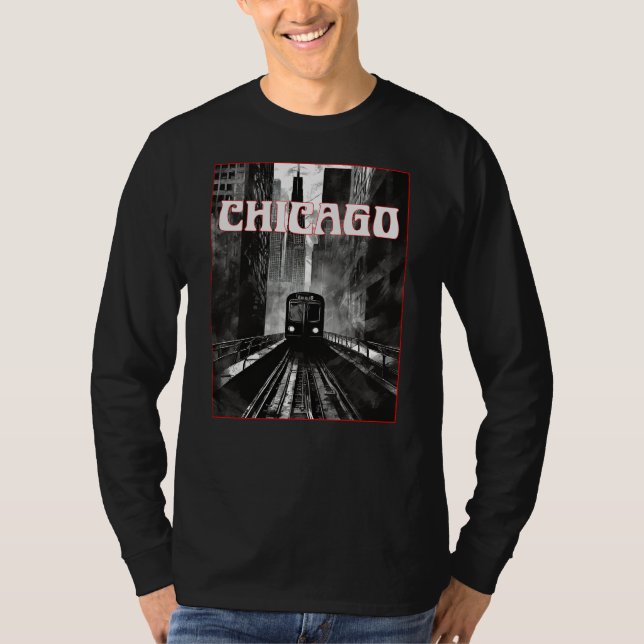 Chicago Illinois T-Shirt (Vorderseite)