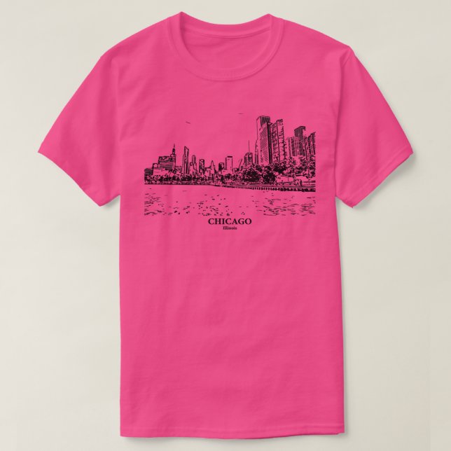 Chicago Illinois TShirt 2 (Design vorne)