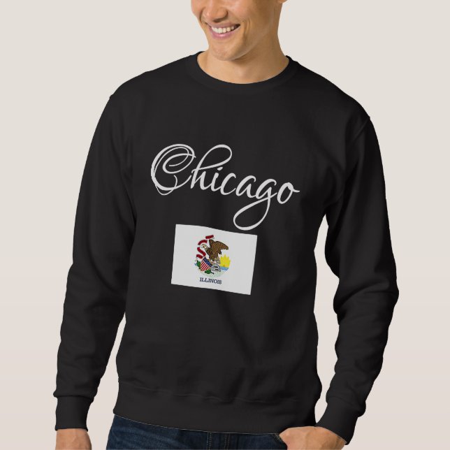 Chicago, Illinois USA 1 Sweatshirt (Vorderseite)
