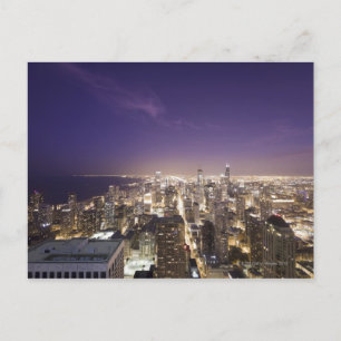 Chicago, Illinois, USA 7 Postkarte