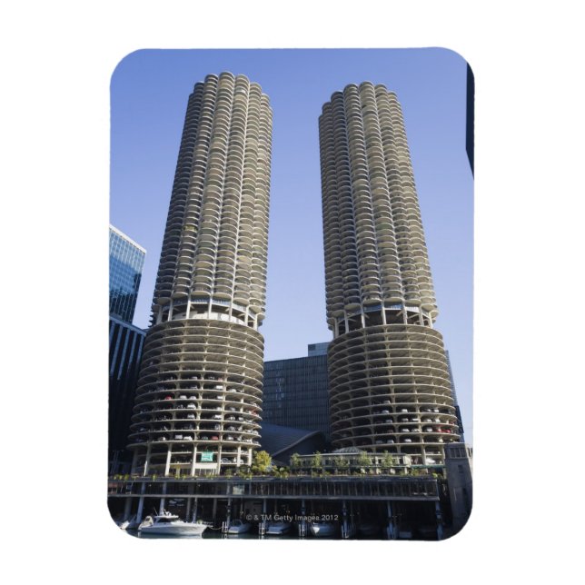 Chicago, Illinois, USA Magnet (Vertikal)