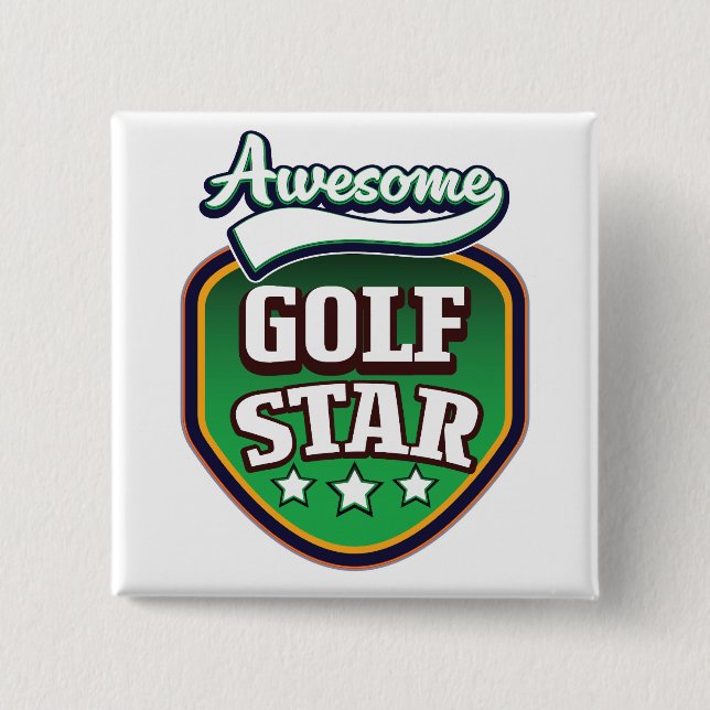 Chicago Illinois USA Reiseplakat Button (Vorderseite)