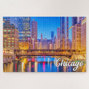 Chicago, Illinois, Vereinigte Staaten Puzzle