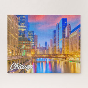 Chicago, Illinois, Vereinigte Staaten Puzzle
