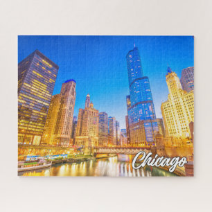 Chicago, Illinois, Vereinigte Staaten Puzzle