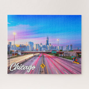 Chicago, Illinois, Vereinigte Staaten Puzzle