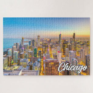Chicago, Illinois, Vereinigte Staaten Puzzle