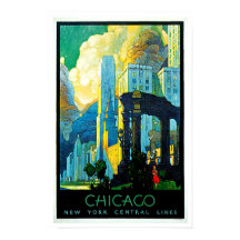 Chicago Illinois Vintage Travel