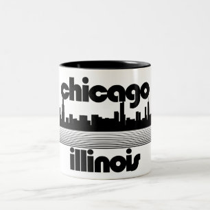 Chicago, Illinois Zweifarbige Tasse