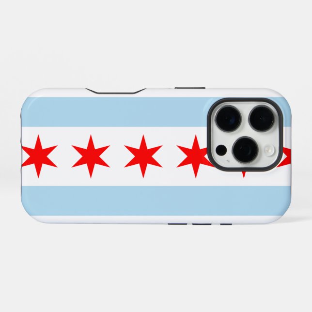 Chicago iPhone Hülle (Rückseite (Horizontal))