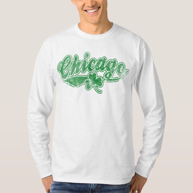 Chicago-Iren-Kleeblatt T-Shirt (Vorderseite)