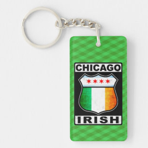 Chicago Irish American Keyring Schlüsselanhänger