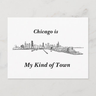 Chicago Is Postkarte