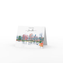 Chicago Jackson Park Personalisiert Note Card