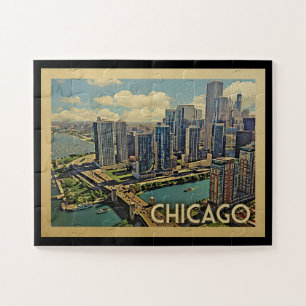 Chicago Jigsaw Puzzle Illinois