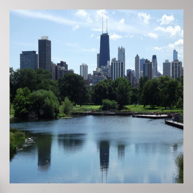 Chicago John Hancock Centre Poster (Vorne)