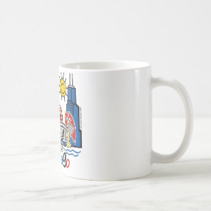 Chicago Kids Skyline Kaffeetasse