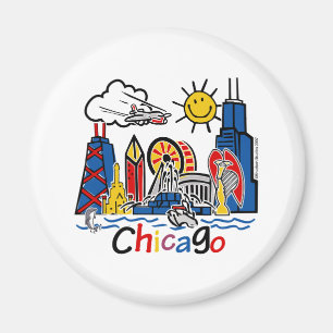 Chicago-KINDER [umgewandelt] Magnet