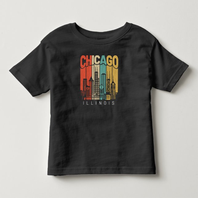 Chicago Kleinkind T-shirt (Vorderseite)