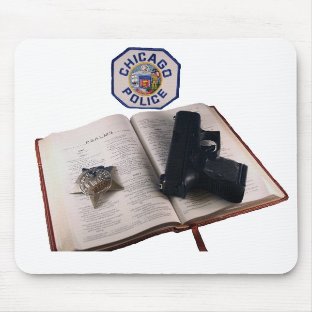 Chicago-Krieger (das Buch) Mousepad (Vorne)