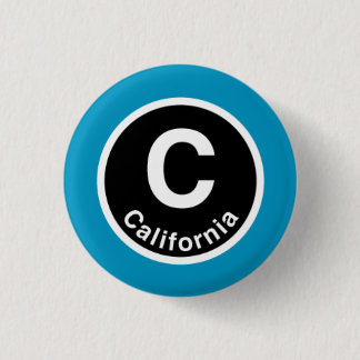 Chicago L Kalifornien Blue Line Button