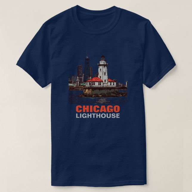CHICAGO LIGHTHOUSE T-Shirt (Design vorne)