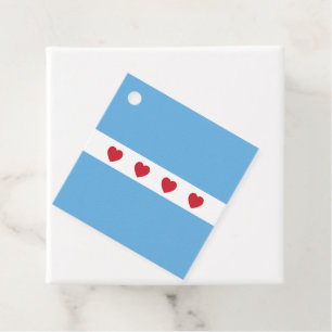 Chicago Love Favor-Anhängern Personalisieren Geschenkanhänger