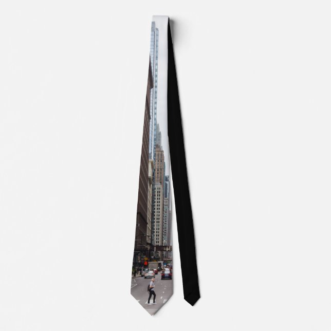 Chicago Madison Street Anzug Krawatte (Vorderseite)