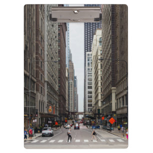 Chicago Madison Street Clipboard Klemmbrett