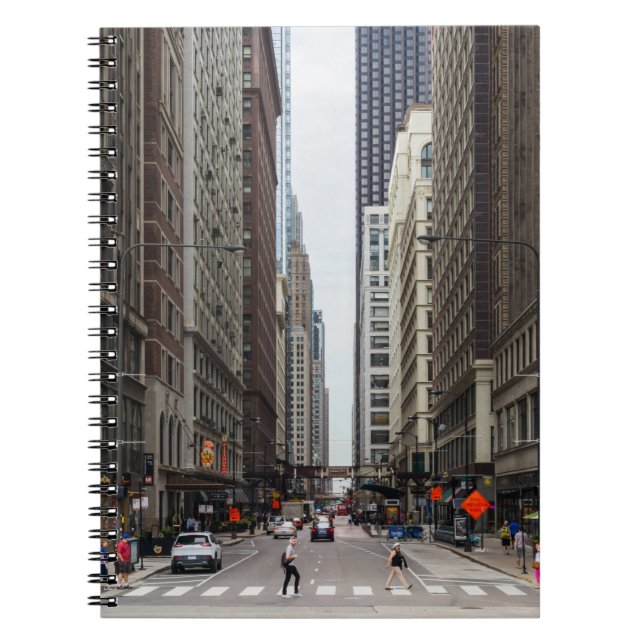 Chicago Madison Street Notebook Notizblock (Vorderseite)