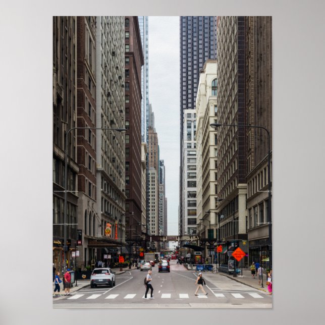 Chicago Madison Street Poster (Vorne)