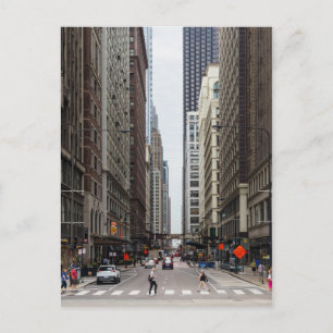 Chicago Madison Street Postkarte