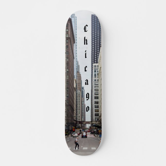 Chicago Madison Street SkateBoard Deck (Vorne)