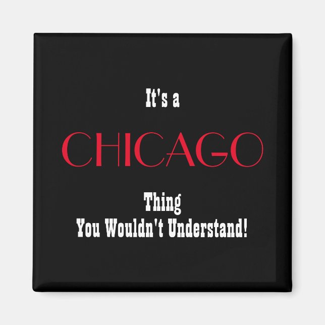 Chicago Magnet (Vorne)