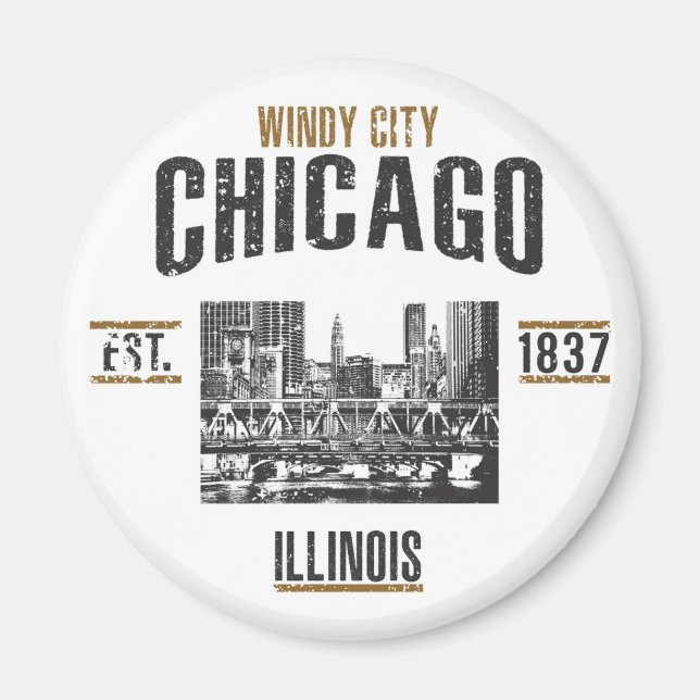 Chicago Magnet (Vorne)