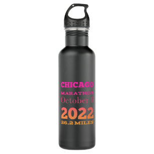 Chicago Marathon 2022 Edelstahlflasche