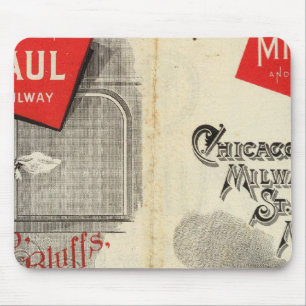 Chicago Milwaukee und St. Paul Railway Mousepad