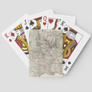 Chicago Milwaukee und St- Paulrelais und Spielkarten