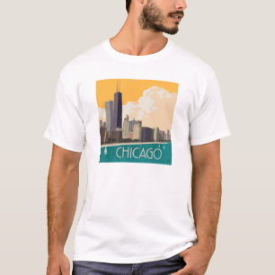 Chicago Modern Skyline T-Shirt