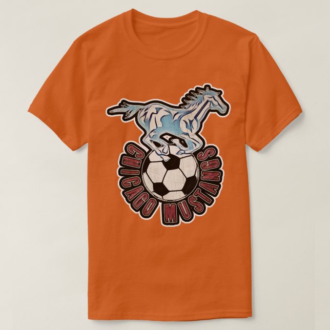 Chicago Mustangs Soccer T-Shirt (Design vorne)