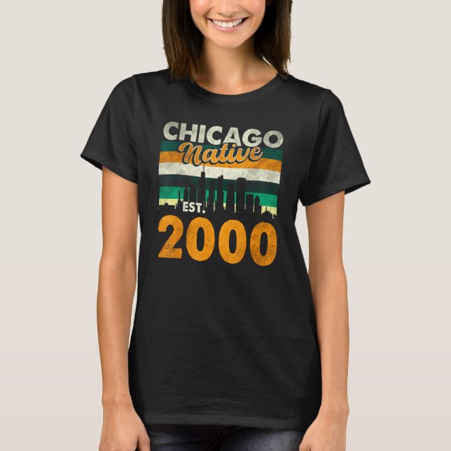 Chicago Native Est 2000 1 T-Shirt (Vorderseite)
