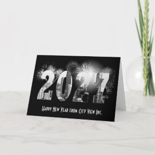 Chicago Neujahr 2027 Geschäft Danke