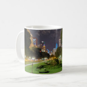 Chicago Night Sky Tasse