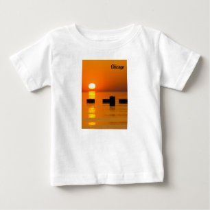 Chicago Orange Galore Morning Baby T-shirt