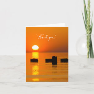 Chicago Orange Galore Morning Dankeschön Karte